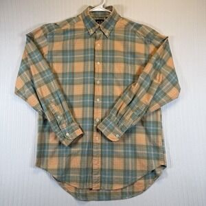 Gap Shirt Mens Medium‎ Multi Color Long Sleeve Button Down Chest Pocket Collared